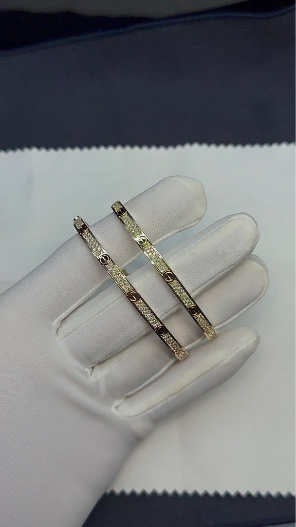 Cartier love full diamond cheap bracelet