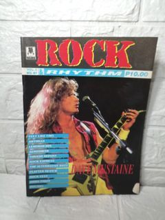 1991 ROCK & RHYTHM Song Hits Music Magazine Volume 3 No. 67 Megadeth's Dave Mustaine on Cover Vintage & Collectible