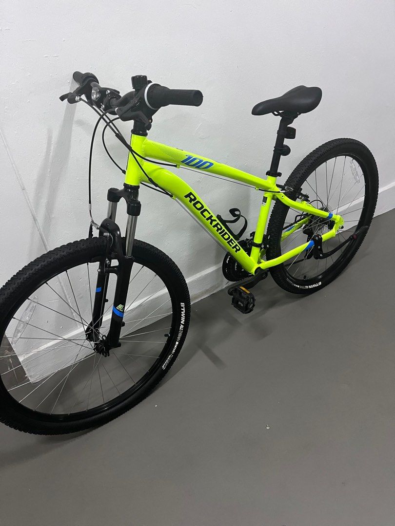 Btwin best sale jaune fluo