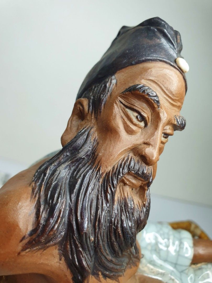28x23x26cm 石湾诗人苏东坡Vintage Shiwan crackle glazed porcelain statue sculpture  display China poet, Hobbies & Toys, Memorabilia & Collectibles, Vintage  Collectibles on Carousell
