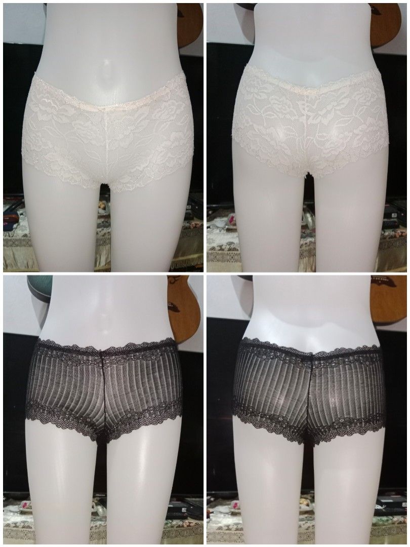  Women's French Thong Sexy Lace See Through Low Waist