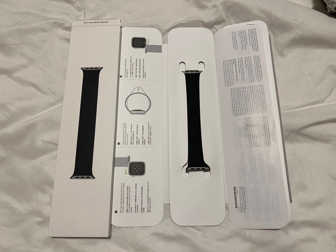45mm Midnight Size 5 Braided Solo Loop Mobile Phones Gadgets Wearables Smart Watches on Carousell