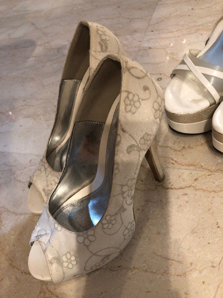 Buy white 2025 heels