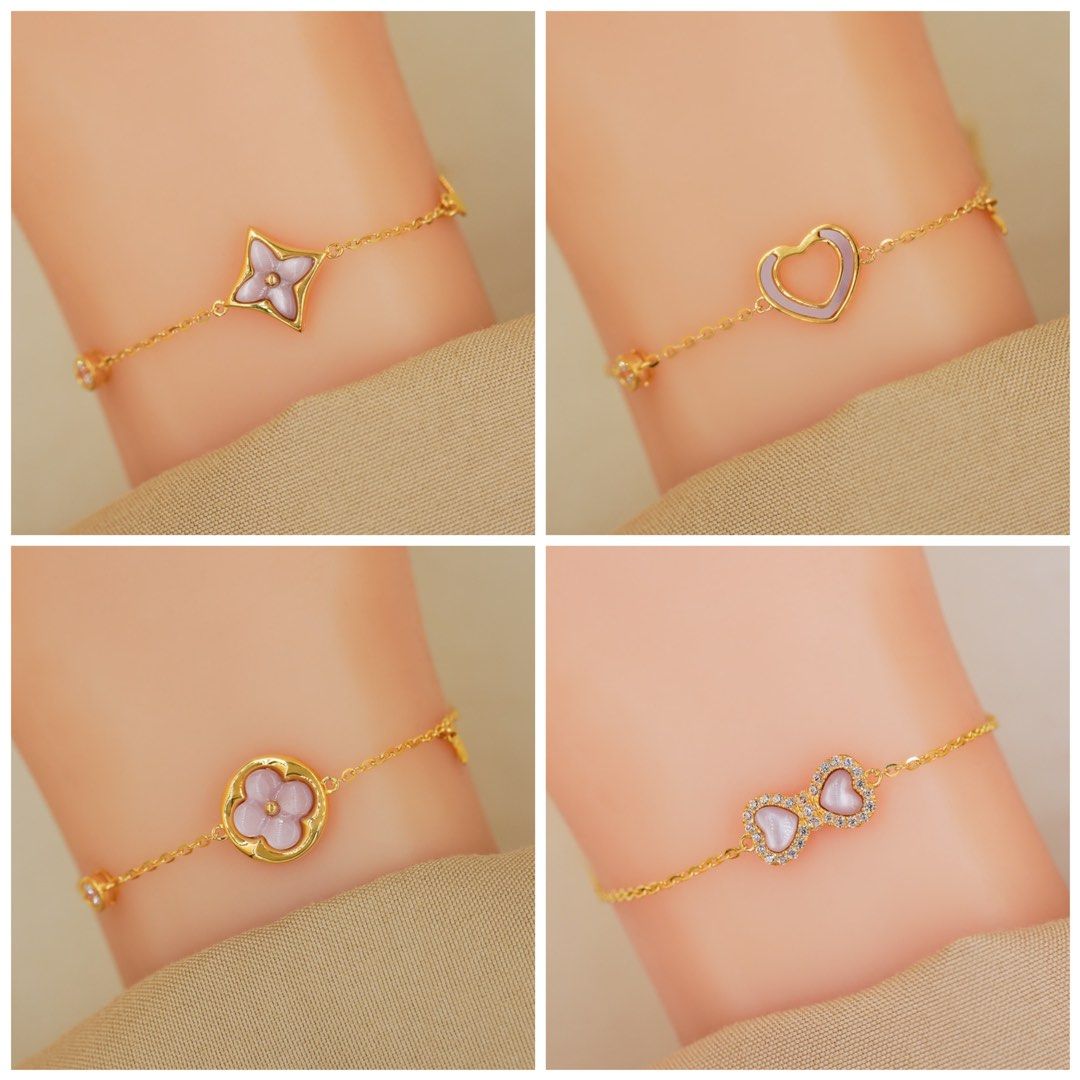 Gold gemstone bracelet hot sale