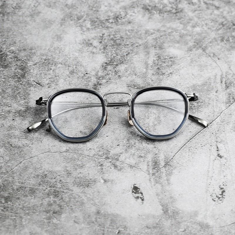 金子眼鏡, KJ-60 , NVSH , SIZE:44-23-145, 女裝, 手錶及配件, 眼鏡 