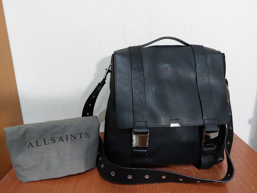 Allsaints clip on sale backpack