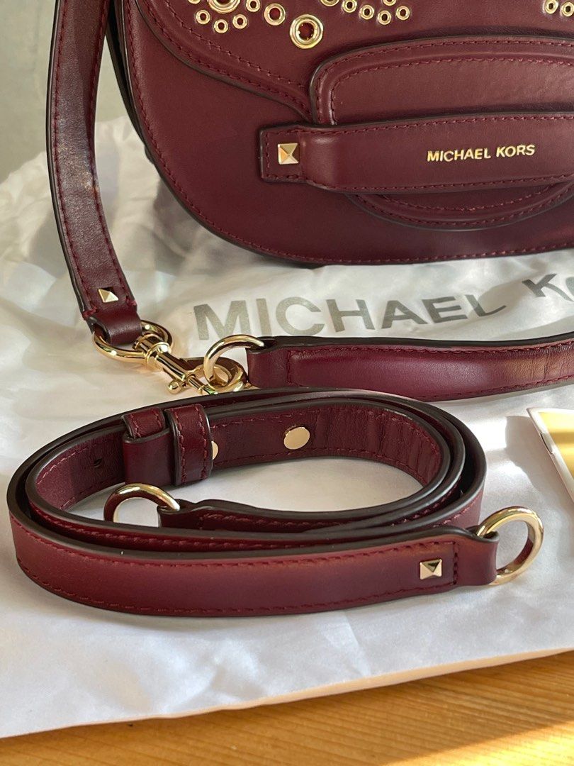 Authentic Michael Kors Cary Two Way Saddle Bag