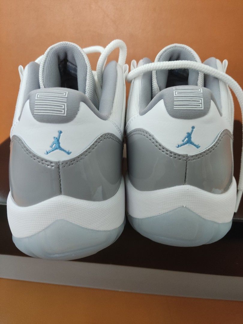 全新EUR 44 真品Nike 佐敦Jordan 11 Low Grey 灰色籃球波鞋1 對, 男裝