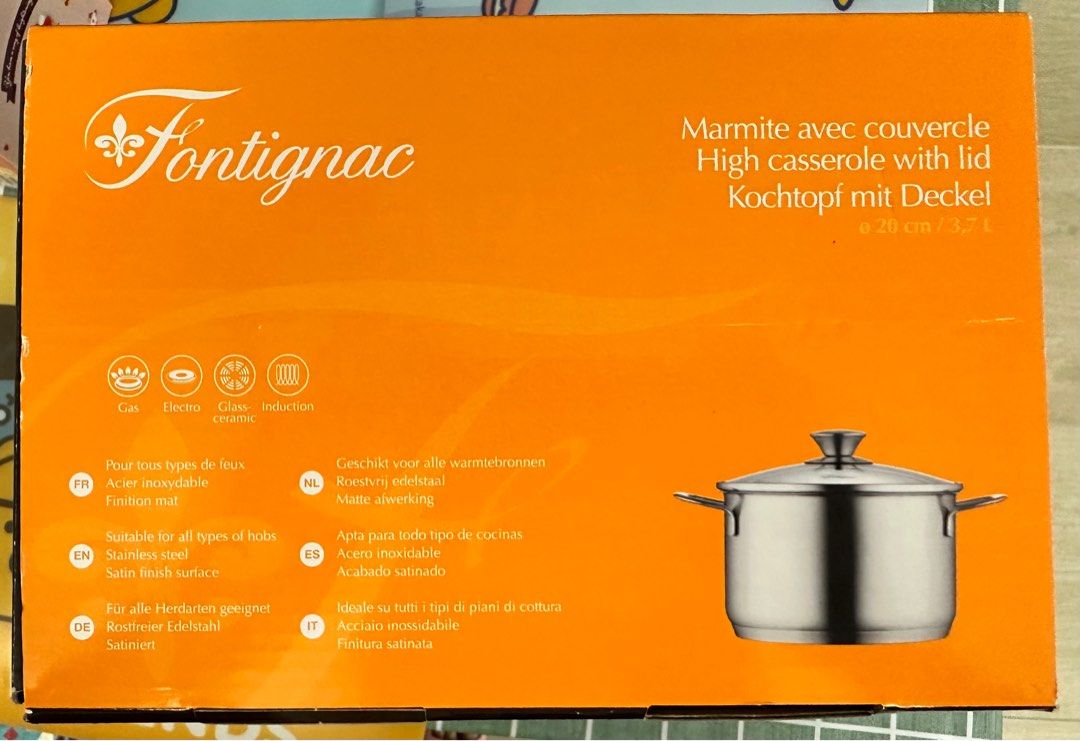 全新Fontignac 16cm 湯鍋連蓋, 傢俬＆家居, 廚具和餐具, 炊具及配件- Carousell