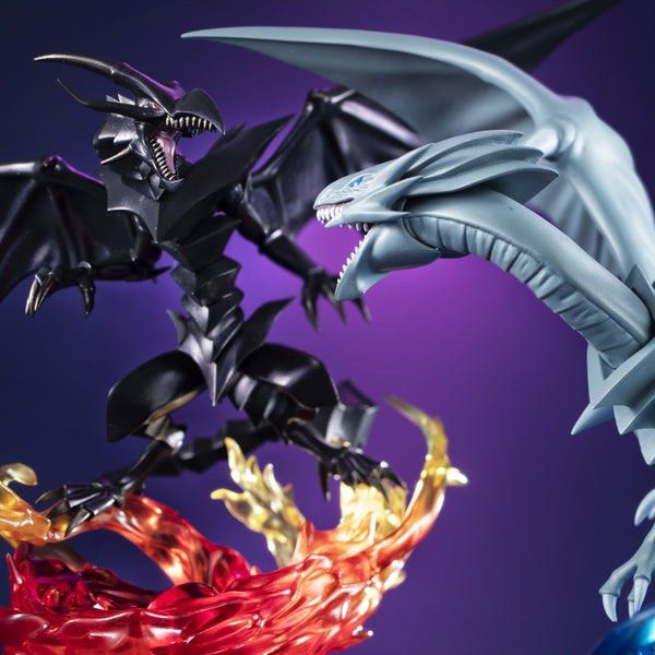 清位Megahouse 遊戲王Yugioh Monster Chronicle 青眼白龍真紅眼黑龍 