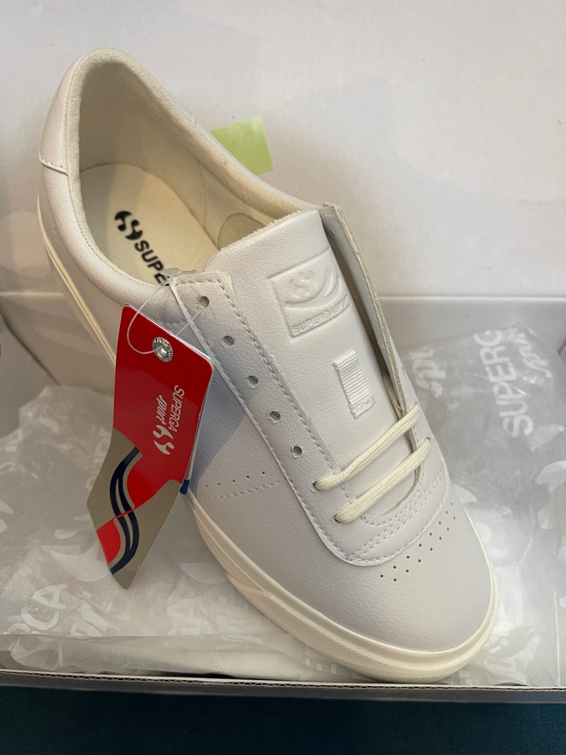 New in stock US8 Superga leather Sneakers