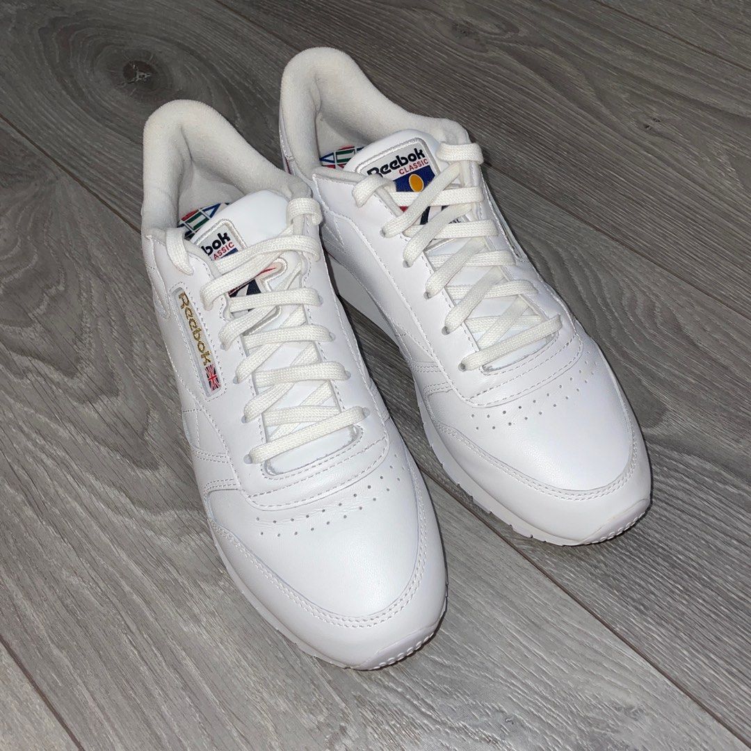 Reebok Classic Leather white 40 Carousell