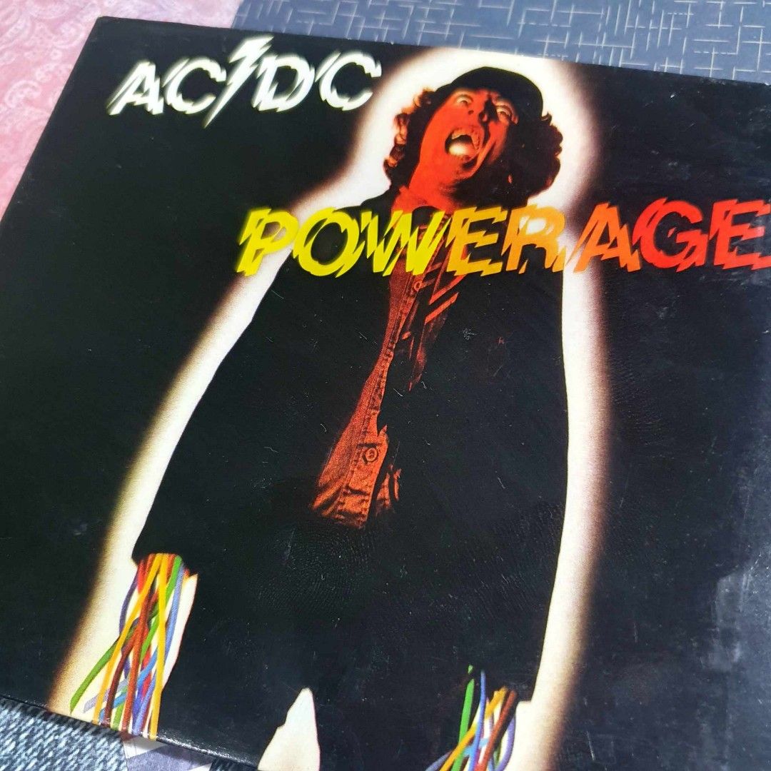 AC/DC CD: Powerage, Hobbies & Toys, Music & Media, CDs & DVDs on Carousell