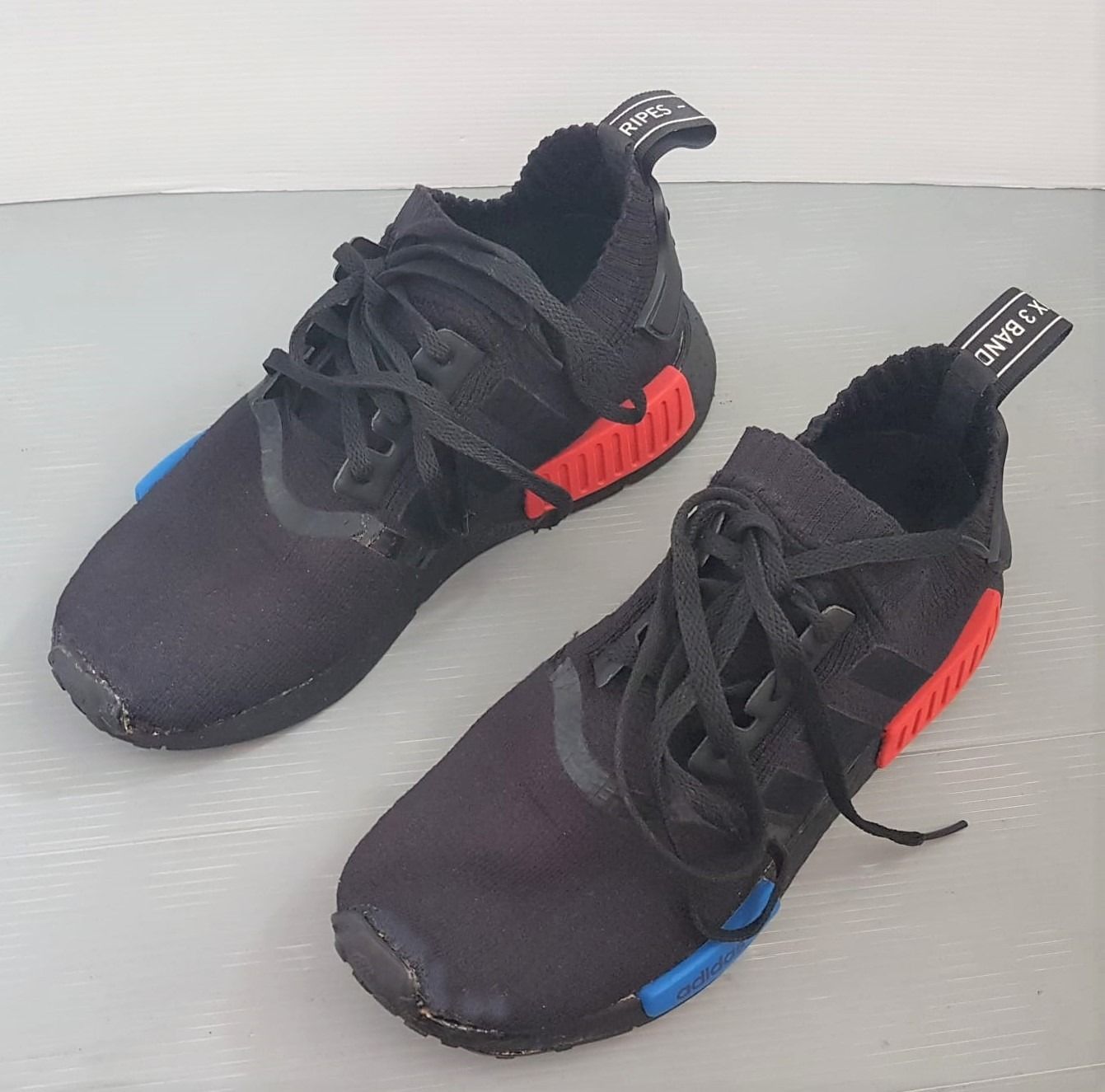 Adidas NMD R1 Core Black Lush Red