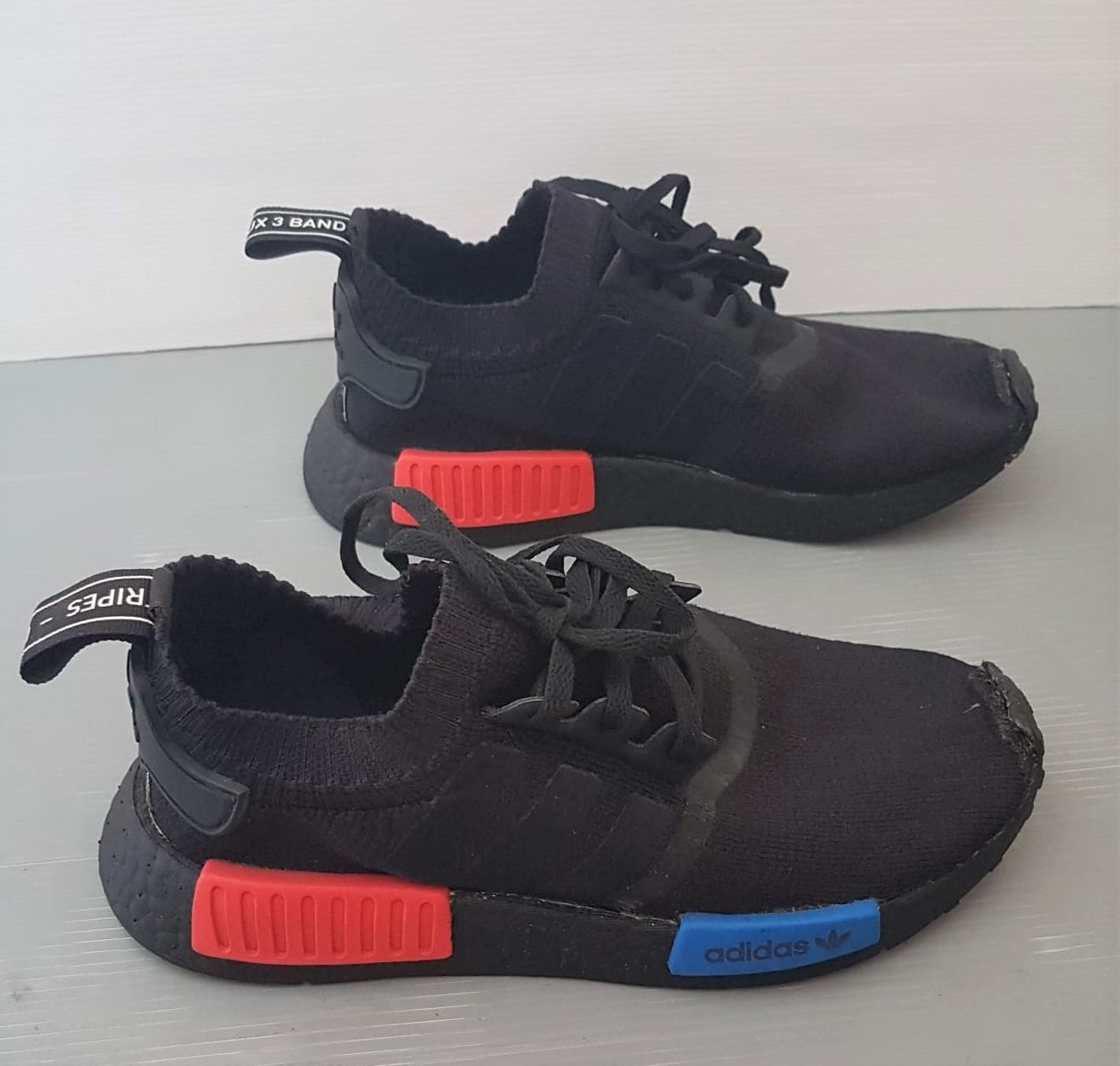 Adidas NMD R1 Core Black Lush Red