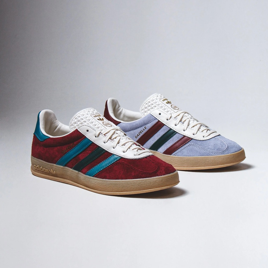 Adidas Gazelle Indoor Collegiate Burgundy Arctic Fuchsia Indoor