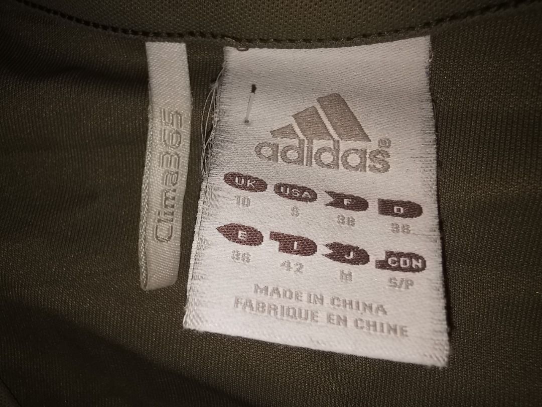 Adidas Ladies Green Climalite T shirt S AD3037