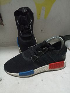 Adidas NMD R1 PK OG Original Black Red Blue White PrimeKnit Nomad S79168 IN HAND

Sz 36