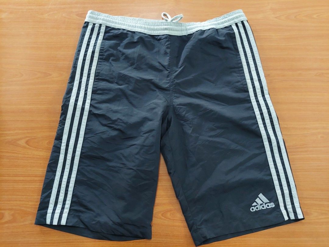 Adidas pants mens short length cheap