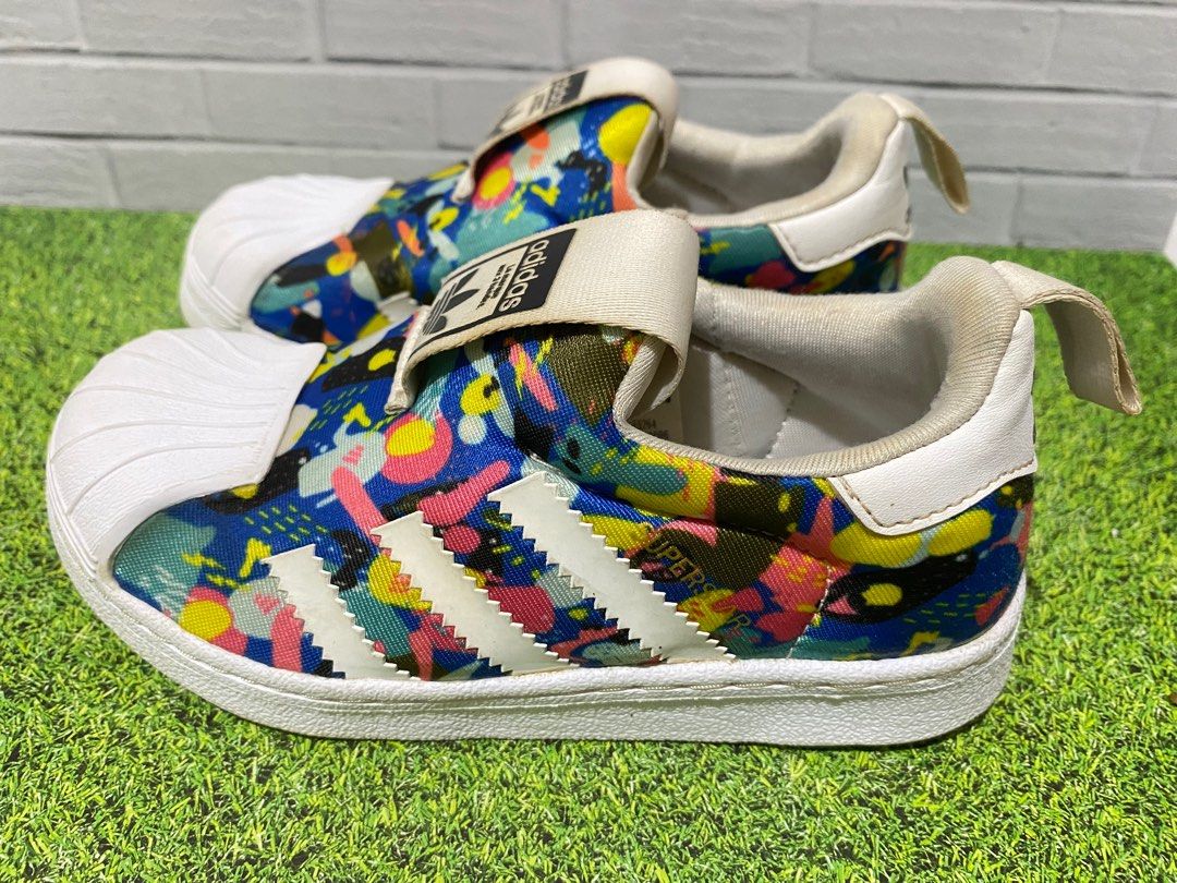 Adidas superstar 2025 slip on multicolor