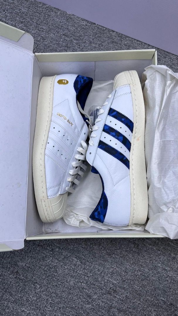 Adidas superstar 80s undftd bape white new arrivals