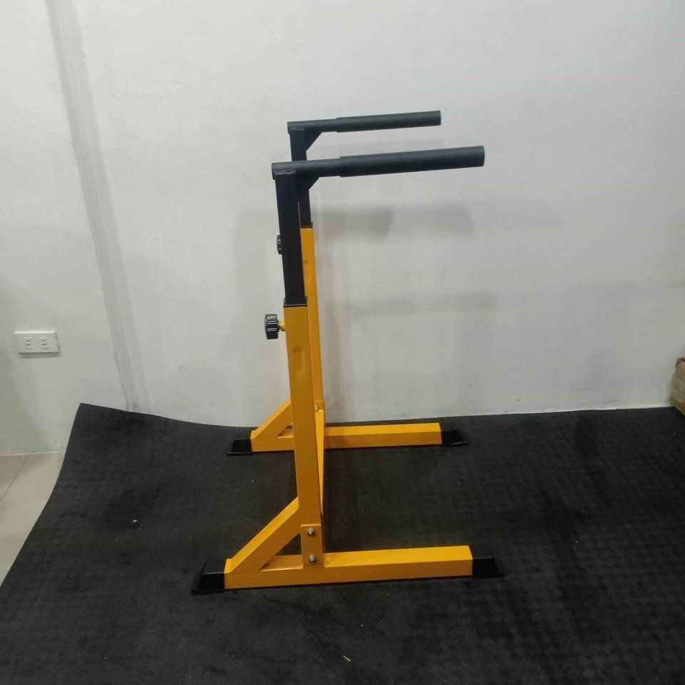 Adjustable Yellow Dip Bar 2500 ONLY Sale Murang Gym Equipment