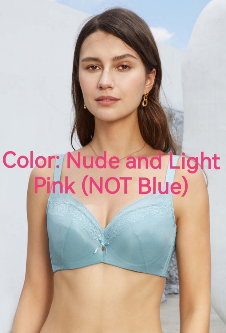 Victoria's Secret Womens Pinkish Underwire Strappy Push Up Bra Size 34D/D75