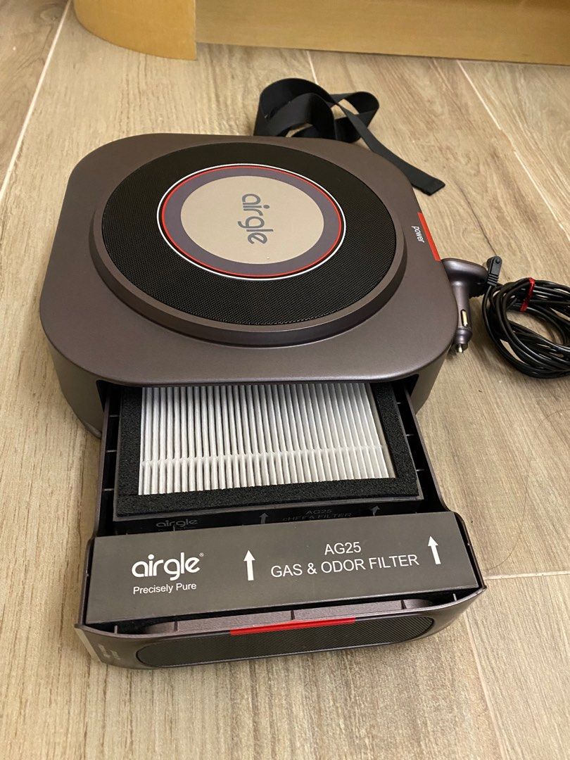 新品未開封.送料無料】 airgle AG25 エアグル 空気清浄機 光触媒