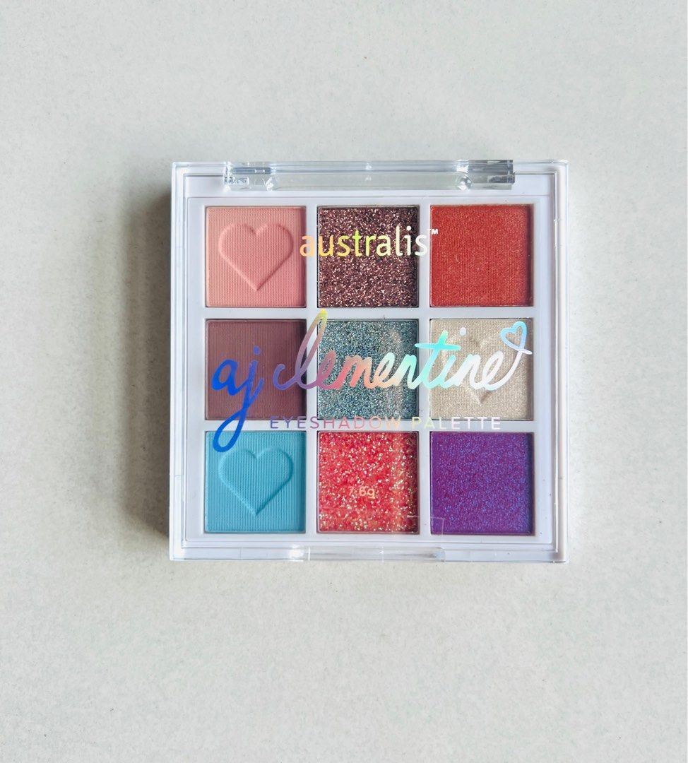 AJ Clementine Eyeshadow Palette (Limited Edition), Beauty & Personal Care, Face, Makeup on Carousell