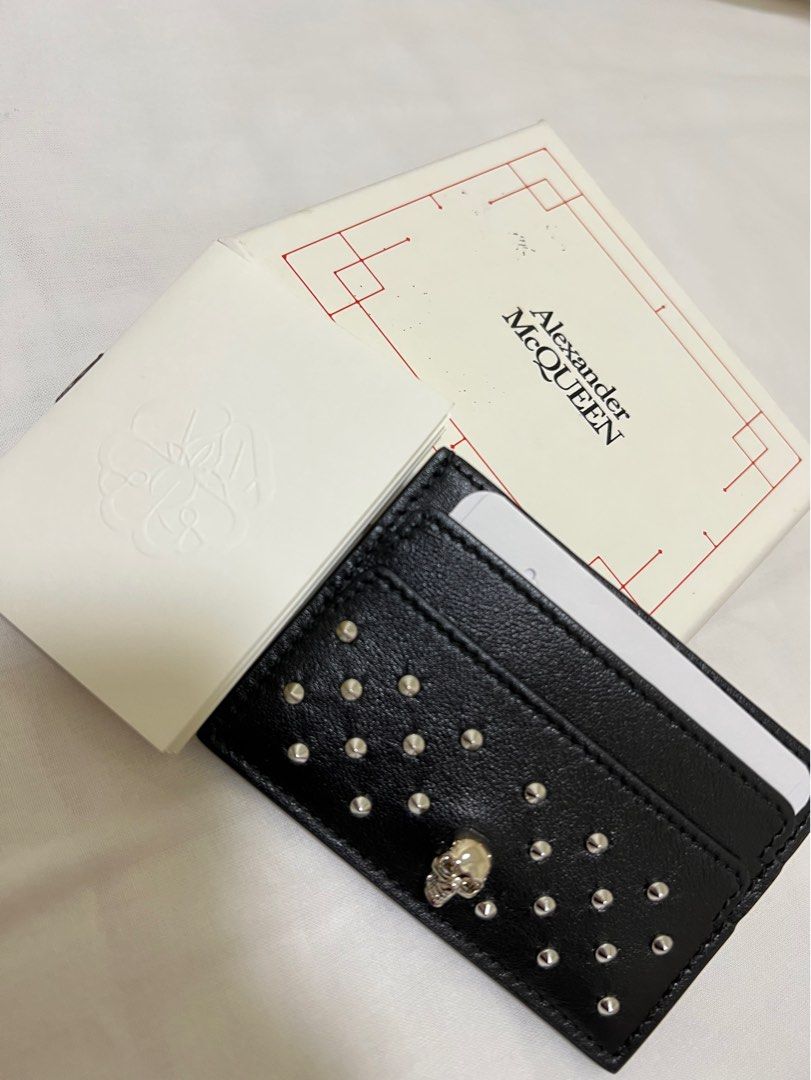 Alexander mcqueen card outlet holder
