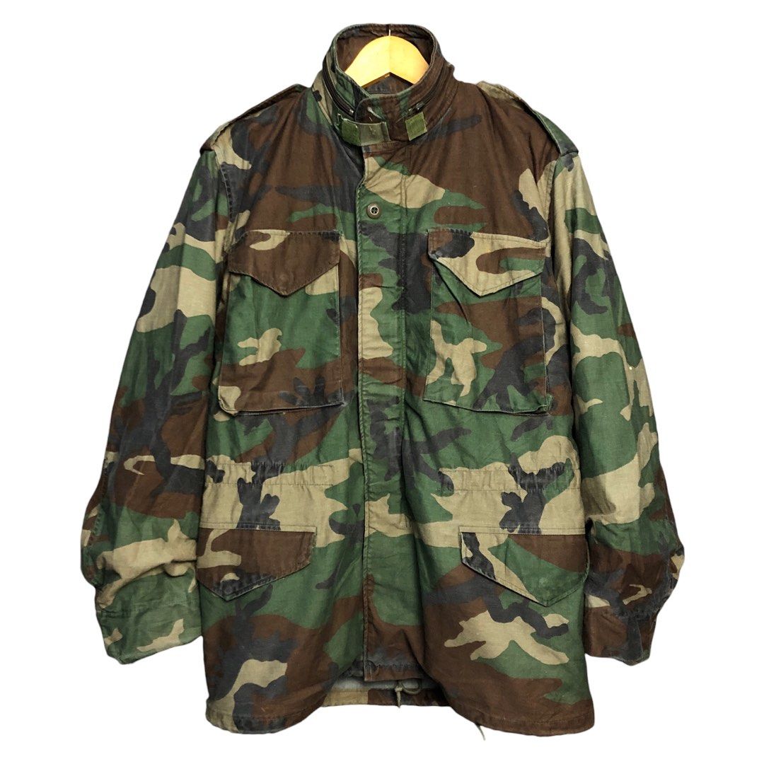 Alpha Industries M65 camo field jacket on Carousell