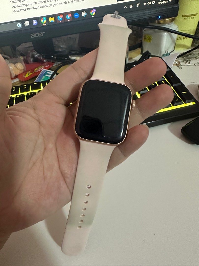 Apple watch series 4 rose gold 44mm deals