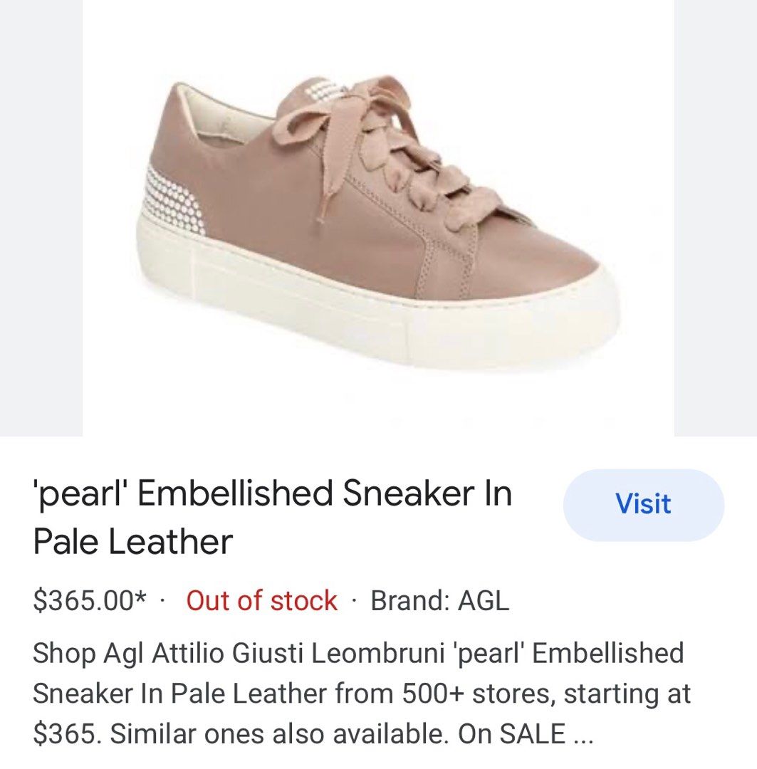 Agl pearl sneaker sales