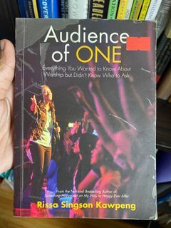 Audience of One Book