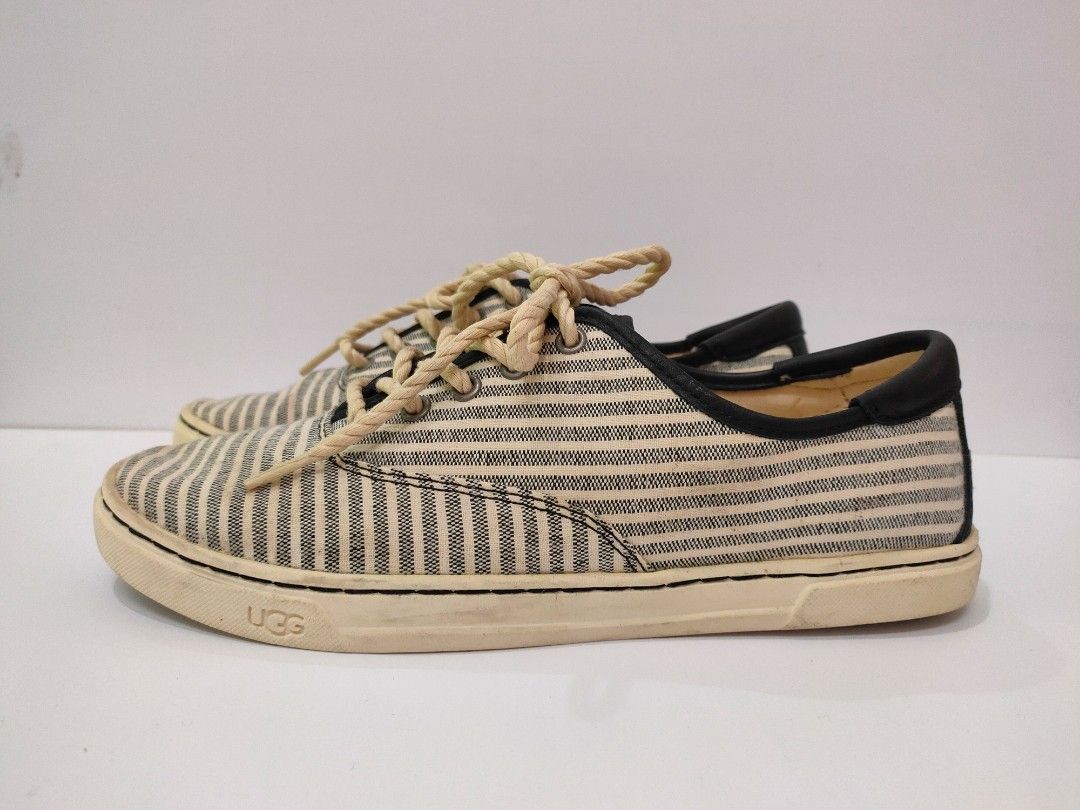 Australia UGG Women Eyan II Canvas Sneakers with pure wool