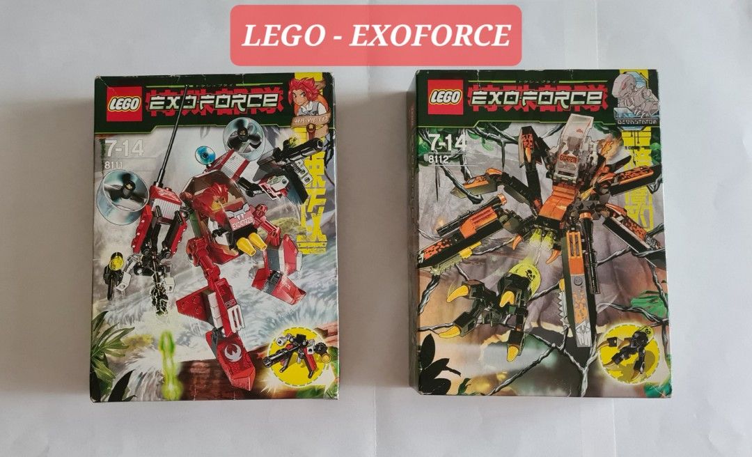 Authentic LEGO Set ExoForce 8111 8112 Hobbies Toys Memorabilia Collectibles Fan Merchandise on Carousell