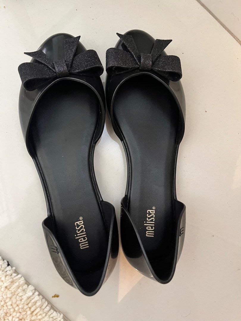 Melissa flats black hot sale