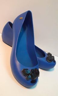 Authentic MELISSA shoe, blue made in Brazil