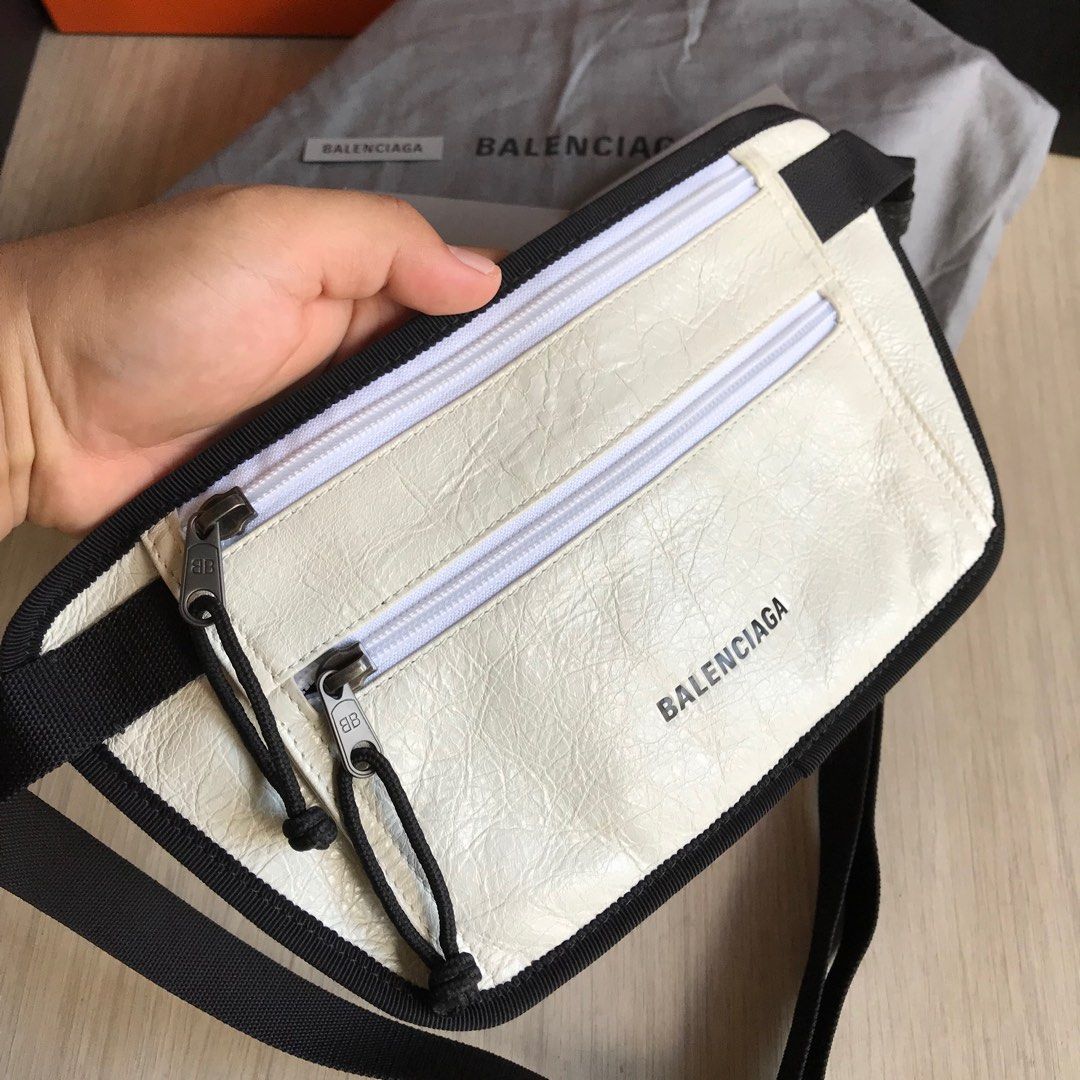 White balenciaga crossbody store