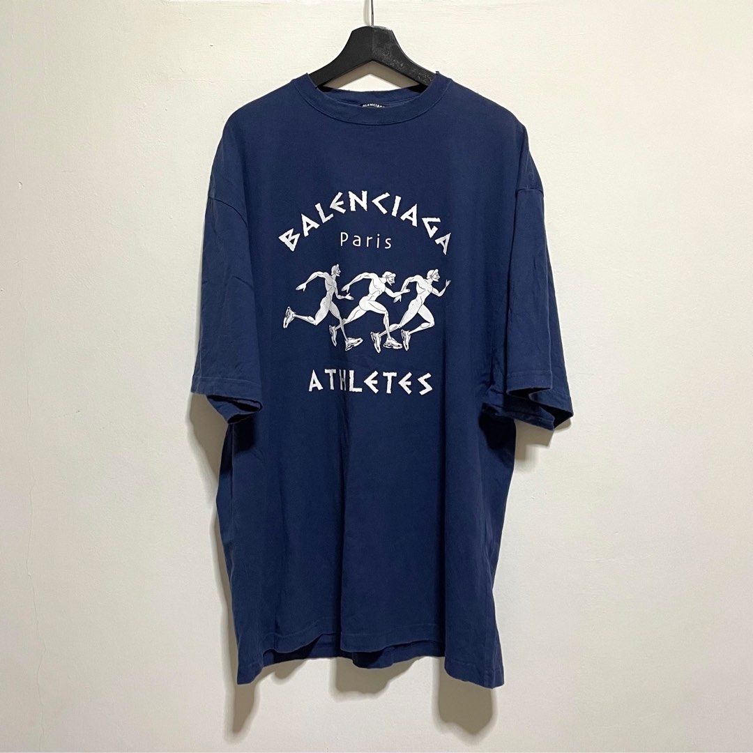 balenciaga athletes tee