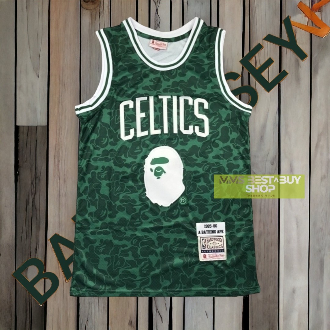 Bape, Shirts, Hardwood Classics Celtics Bape Jersey
