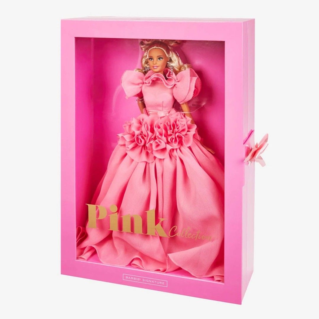 Barbie pink collection doll 3 silkstone, Hobbies & Toys, Toys & Games on  Carousell