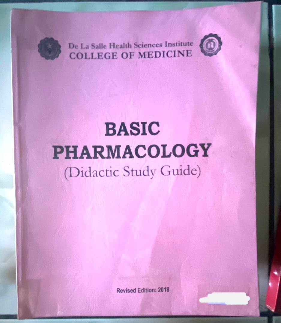 Basic Pharmacology Didactic Study Guide, Hobbies & Toys, Books ...