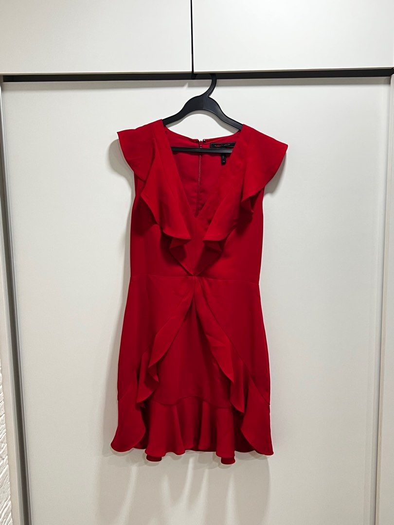 Bcbg store red dress