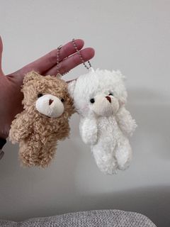 Bear keychain pair
