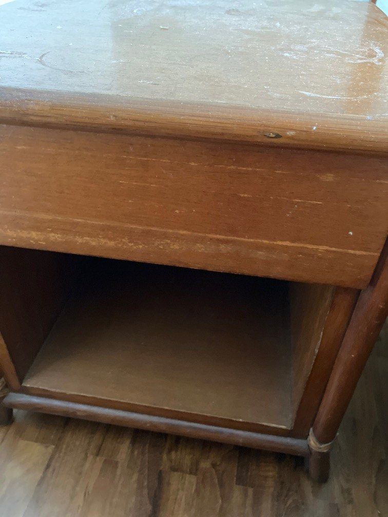 Bedside Table (Category: Bed Frames & Mattresses) located in Singapore. Submitted by ms13345 (Listing ID 1248155617, Image 1). Description: Wooden bed stand - quality wood for sale .