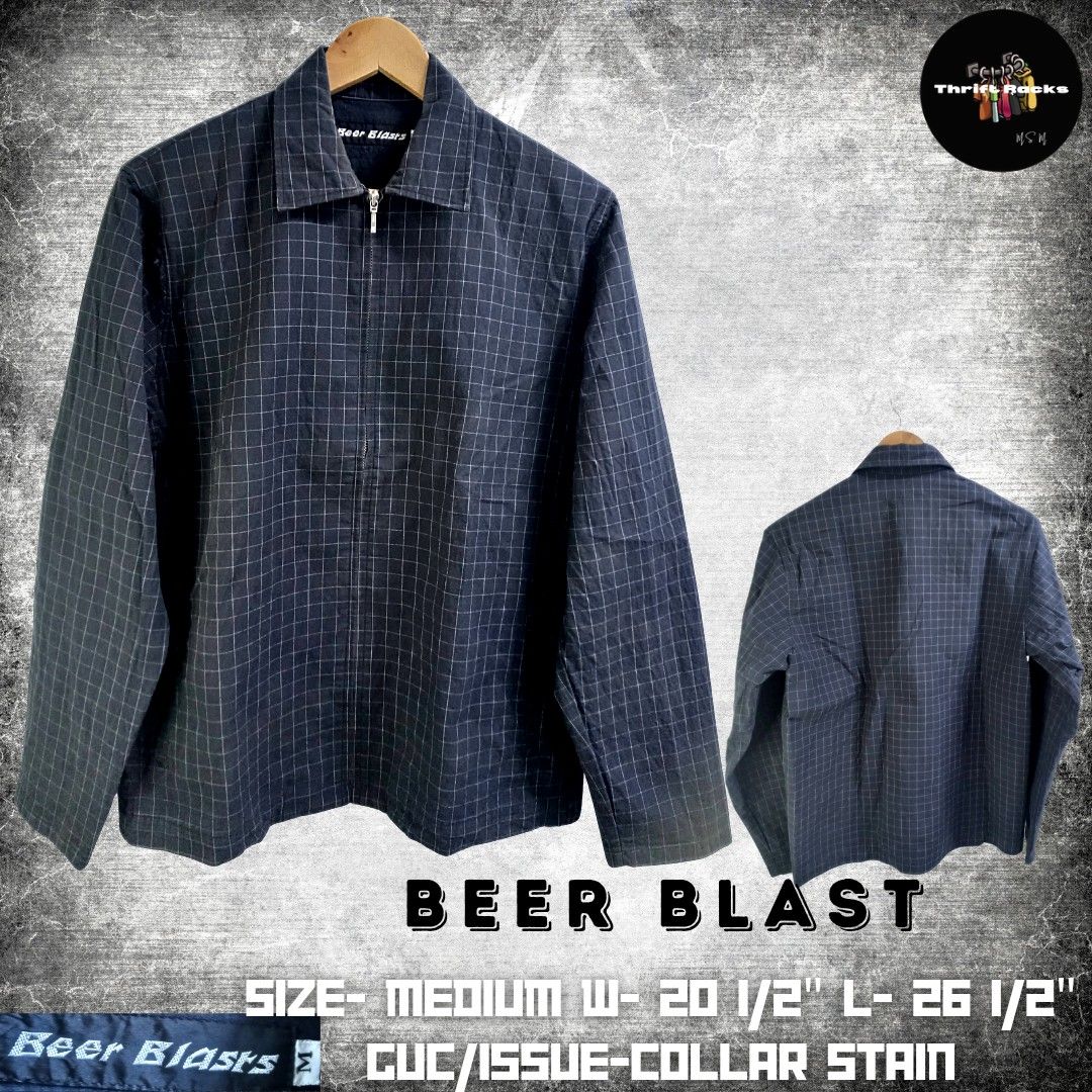 BEER BLAST FASHION JACKETPRELOVED/THRIFTED(JP) on Carousell