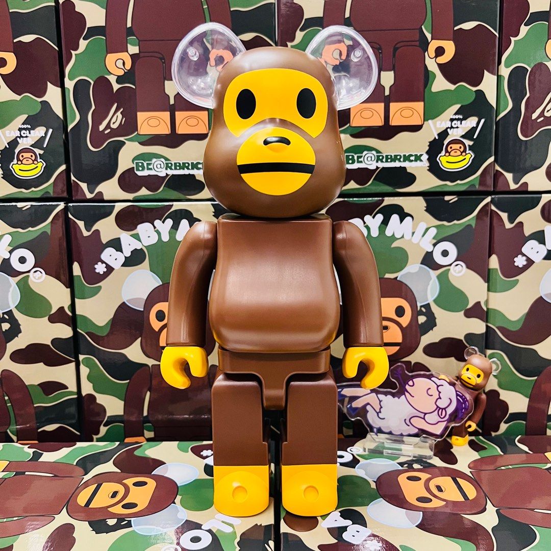 BE@RBRICK - BE@RBRICK BABY MILO(R) EAR CLEAR Ver400％の通販 by werty678's shop｜ ベアブリックならラクマ - フィギュア