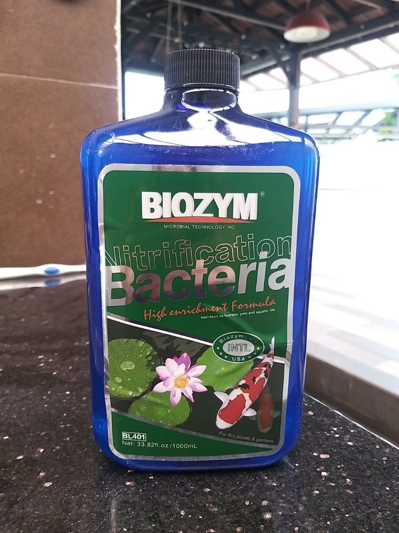 BIOZYM Multi-Nitrification Bacteria Koi Pond, Furniture & Home Living ...