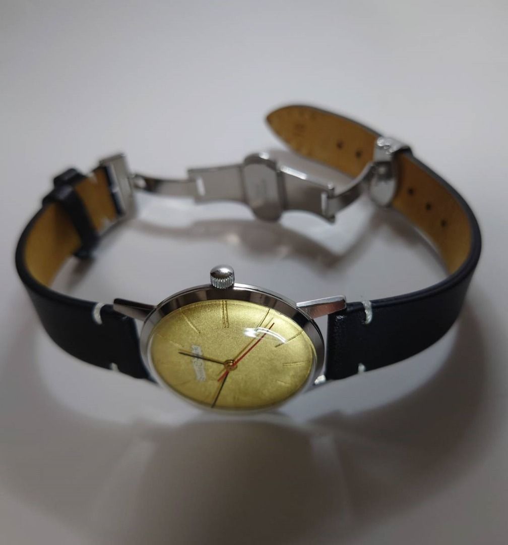 Seiko 24k deals gold watch
